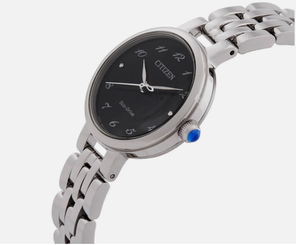 Citizen L Classic Eco-Drive Black Dial Ladies Watch EM0990-81E